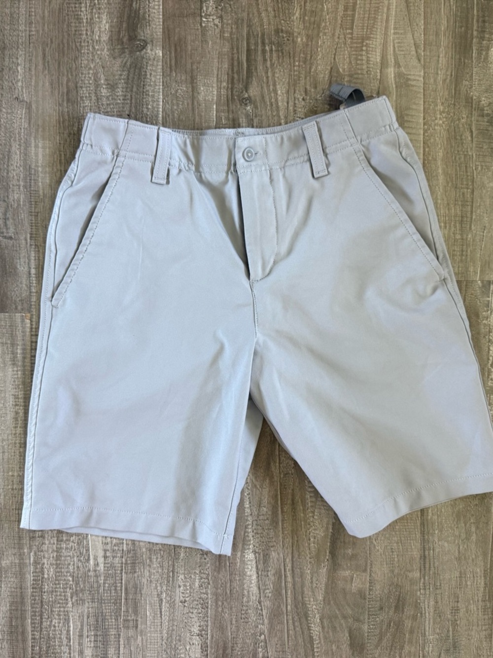 Under Armour Light Gray Kids' Athletic Shorts